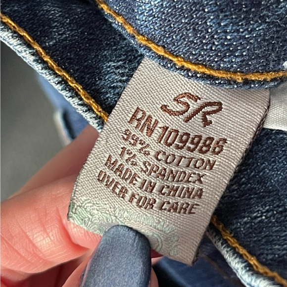 AMERICAN RAG CIE Skinny Jeans Quality Soft Stretchy Denim Size 5R - Picture 8 of 10